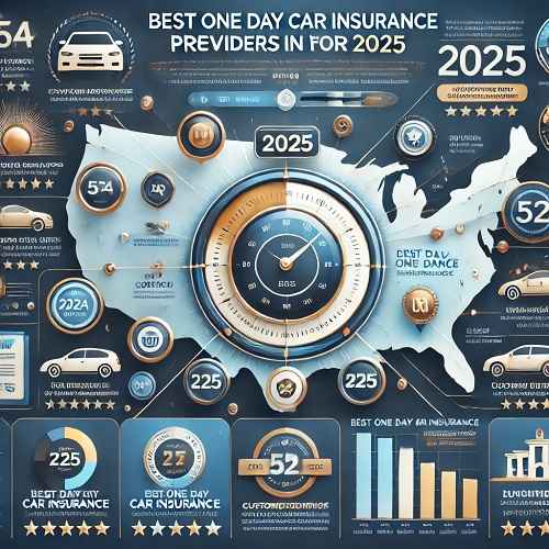 Best One Day Car Insurance Providers in the USA for 2025