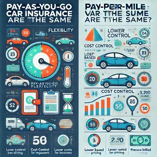 Pay-As-You-Go Car Insurance vs. Pay-Per-Mile