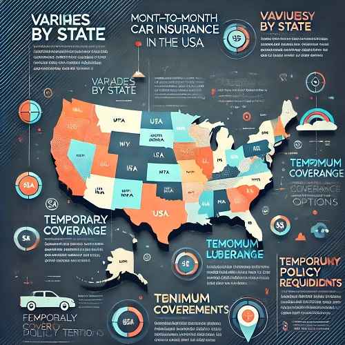 State-Specific Rules for Month-to-Month Car Insurance in the USA